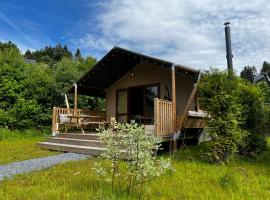 moderne Glampingzelte, glamping site in Winterberg