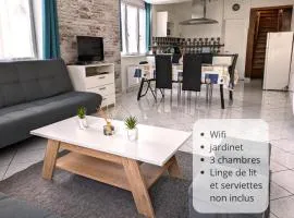 Appartement duplex avec cour 10 pers