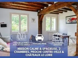 Vue imprenable sur la forêt avec jardin et parking