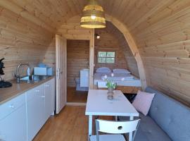 Luxe Houten Pod nr 4 Aagtekerke Dichtbij Zee en Natuur, cabin in Aagtekerke