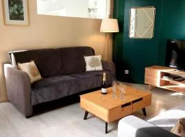 Les Belles Terrasses Dieppe ,3 appartements , LE VEGETAL de 1 à 8 personnes , LE TROPICAL de 1 à 6 personnes , LE FLORAL avec TERRASSE de 1 à 3 personnes , quartier calme au stationnement gratuit à coté de l'avenue verte