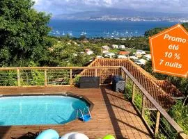 F3 Famille ou Amis - Piscine, Vue Mer et Calme - Anse à l'Âne, 3-Îlets