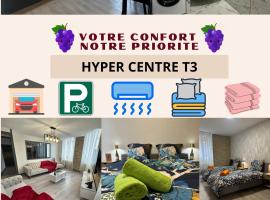 Tain centre -T3- wine themed apartment, hotel a Tain-l'Hermitage