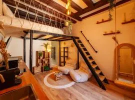 Cabane suspendue en plein coeur de Blois