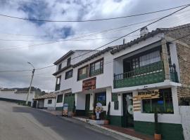 Restaurante y Hostal: De La Villa Pa Sumercé, hotel v destinaci Monguí