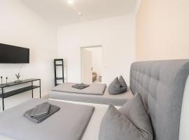 Zentrumsnah, 4 Zi, WLAN, 7 P, hotel en Halberstadt