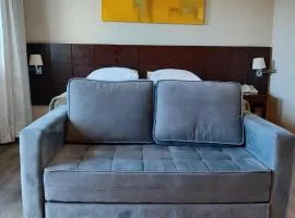 Quarto de hotel na Rua Verbo Divino