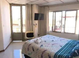 Apartaestudio central con balcón y wifi en Riosucio