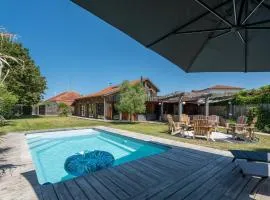 Maison familiale style loft à Biscarrosse - 10 personnes, piscin - FR-1-319-563