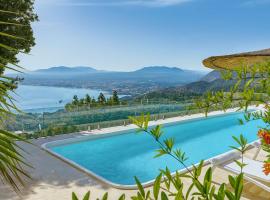Villa Vollard Panoramic Seaview & Private Pool, Hotel in Rodia