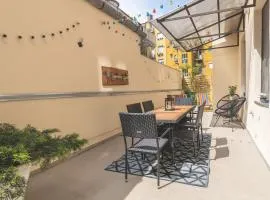 Urban Sun Terrace Oasis at Deak Ferenc Square