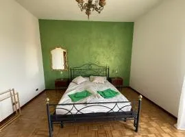 Cozy Green Room in Old Factory