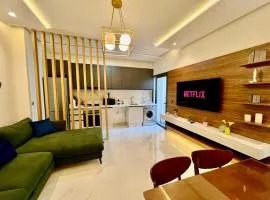 Bright Corniche Escape - 2 BR Urban Flat