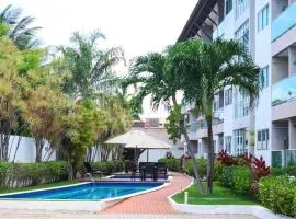 Aconchegante 2 dormitórios com 3 piscinas