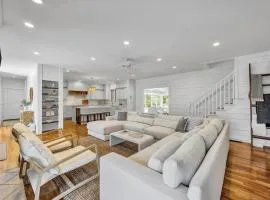 Spacious 7 Bed Retreat with Game Room, Deck, Yard, Half a Block from Ocean, Host Up to 22 Across 16 Beds, Gas Fireplace, Gas Grill, Ample Parking, Walk to Menauhant Beach, 24 Hr Hospitality