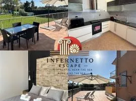 Roma Infernetto Escape apt 4 guest 1bedr 280mq terrace