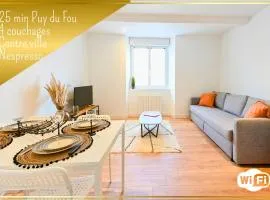 La Pause Bohème Déco boisée en Centre Bourg
