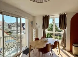 Rose Mer, Appartement à 20 mètres de la mer avec parking privé et balcon, Animal accepté