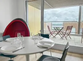 T2 Lumineux - Proche Plage & Technopôle - Parking Privé, Bureau & Wifi Rapide