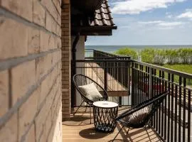 Bursztynowy Widok - apartament z bezpośrednim dostępem do plaży oraz widokiem na morze