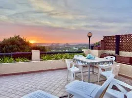 Sunset House with Sea View Private Terrace in Baja Sardinia - WiFi - By Coral Property