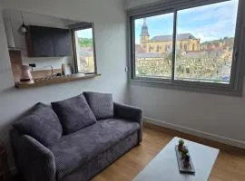 le cocon sarladais, appartement centre ville avec balcon et parking privé