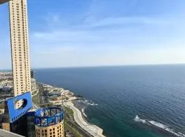 برج داماك جدة شقة طابق 30 إطلالة على البحر Damac Tower Jeddah 30th Floor Apartment Sea View