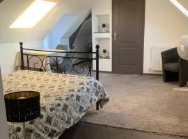Chambre chaleureuse avec accès indépendant et sanitaires indépendants