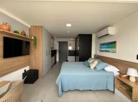 Espaço e conforto em frente ao mar