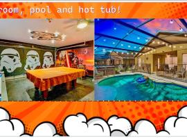 Epic Frozen Themed home 20 min to Disneyworld dw4, hotel v destinaci Davenport