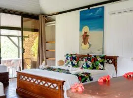 Fare miti access private white sand beach