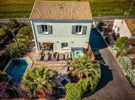 Villa Eden - Le luxe près des vignobles charentais, hotel v destinaci Saint-Ciers-du-Taillon