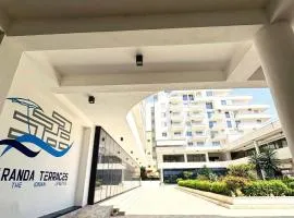 Saranda Terraces Modern Apartment 1 -Parking e Side Sea View- 50 m from Beach