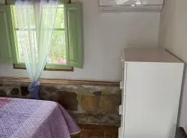 Casa jardín junto al río