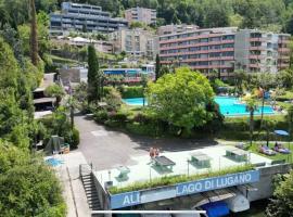 Residenz am Luganersee mit Pool, hotel i Bissone