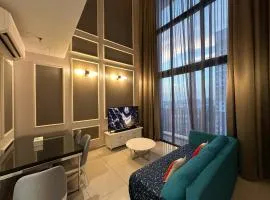 Spacious Duplex, Netflix and Various Facilities Pool KL view at i-City Shah Alam