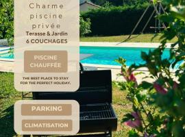 Villa Gournerie 3 bedrooms private heated pool, hotel in Saint-Geniès