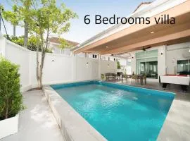 Prime Patong-5BR-6BR pool villa See photo BEFORE BOOK