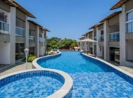 Apt equipado em cond. c/ piscina- Imbassaí ITFA039