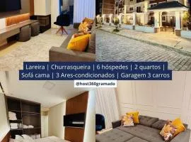 Apto de luxo com lareira em Canela SelfChekIn