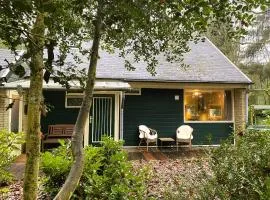 Charming forest house with fairytale forest garden