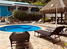 Tamaru Nui Ninamu 3 chambres 2 à 9 couchages et Studio 1 ch