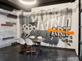 Graffiti & Skyline | RiNo Art Lofts