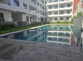Appartement de vacances avec piscine a martil