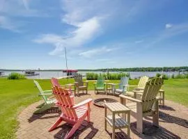 Large Home on Lake Edward with Deck and Fire Pit!