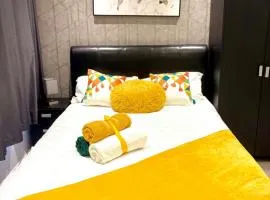 Double bed studio near airport