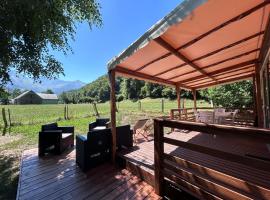 Camping Happy Pyrénées, κάμπινγκ σε Saligos