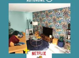 Superbe appart cosy, balcon, parking
