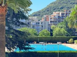 My Resid Appart Cannes Marina Montagne vue