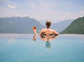 Hotel Paradiso Como, hotel Brunatéban